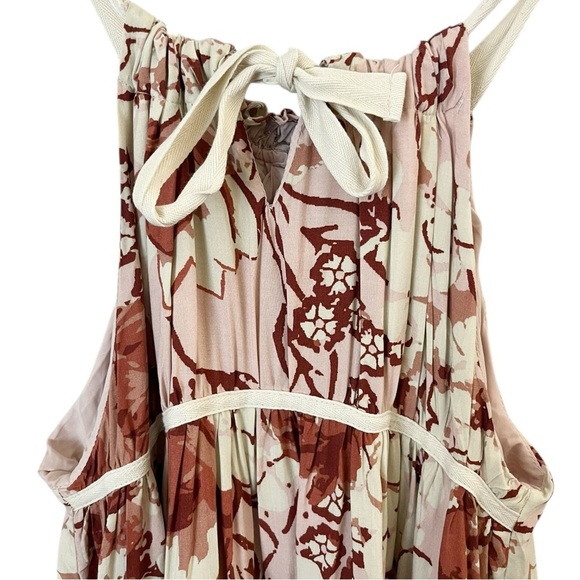 JOYFOLIE Mia Joy Girls Size 12 Irvette Pink Floral Maxi Boho Sleeveless Dress - Picture 7 of 9